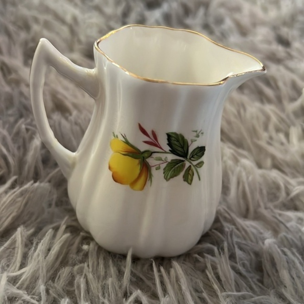 Vintage Rosina Fine Bone China mini pitcher